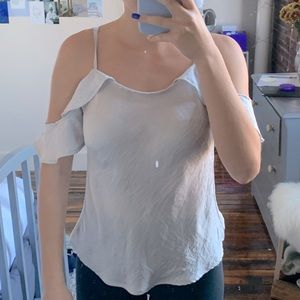 Key & Lime light grey blouse